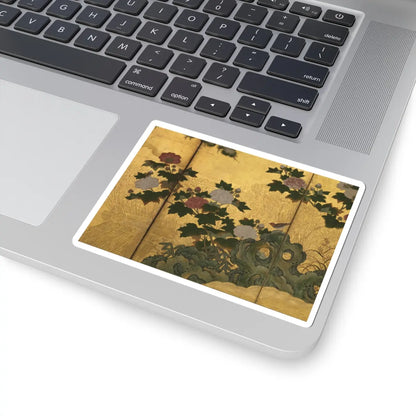 unknown - Birds and Flowers of the Four Seasons - late 16th century v12 - STICKER Vinyl Kiss-Cut Decal
