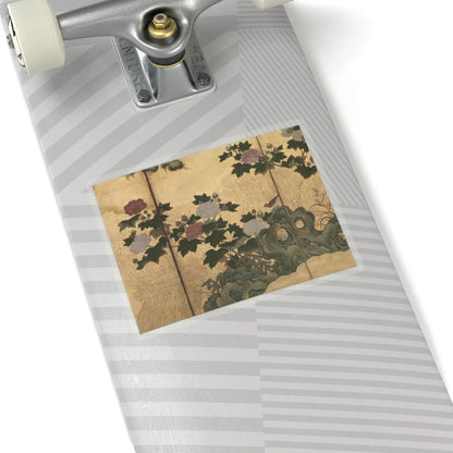 unknown - Birds and Flowers of the Four Seasons - late 16th century v12 - STICKER Vinyl Kiss-Cut Decal