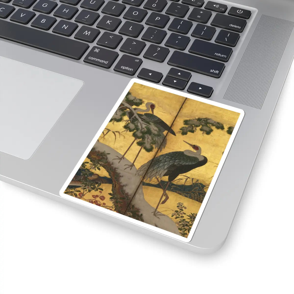unknown - Birds and Flowers of the Four Seasons - late 16th century v13 - STICKER Vinyl Kiss-Cut Decal