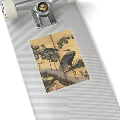 unknown - Birds and Flowers of the Four Seasons - late 16th century v13 - STICKER Vinyl Kiss-Cut Decal