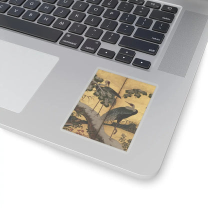 unknown - Birds and Flowers of the Four Seasons - late 16th century v13 - STICKER Vinyl Kiss-Cut Decal