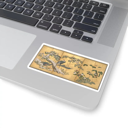 unknown - Birds and Flowers of the Four Seasons - late 16th century v2 - STICKER Vinyl Kiss-Cut Decal