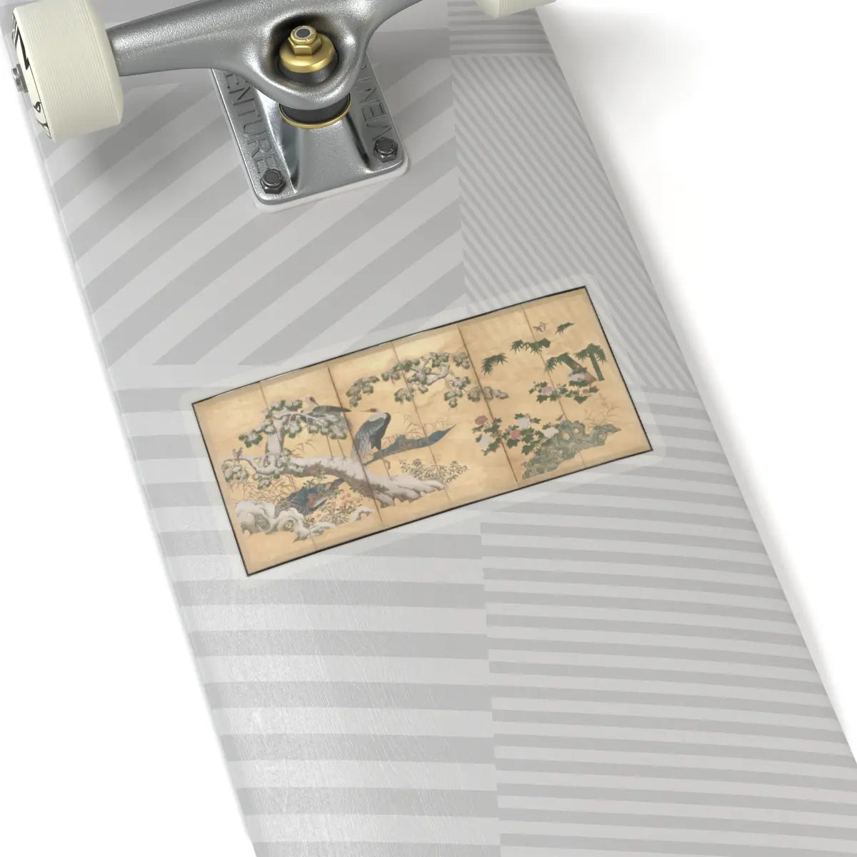 unknown - Birds and Flowers of the Four Seasons - late 16th century v2 - STICKER Vinyl Kiss-Cut Decal