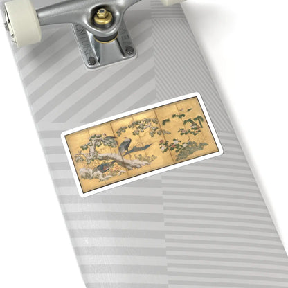 unknown - Birds and Flowers of the Four Seasons - late 16th century v2 - STICKER Vinyl Kiss-Cut Decal
