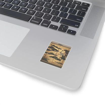 unknown - Birds and Flowers of the Four Seasons - late 16th century v4 - STICKER Vinyl Kiss-Cut Decal