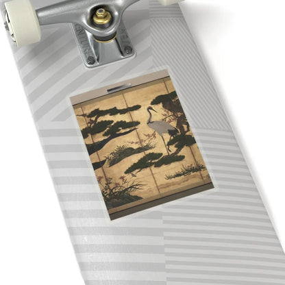 unknown - Birds and Flowers of the Four Seasons - late 16th century v4 - STICKER Vinyl Kiss-Cut Decal