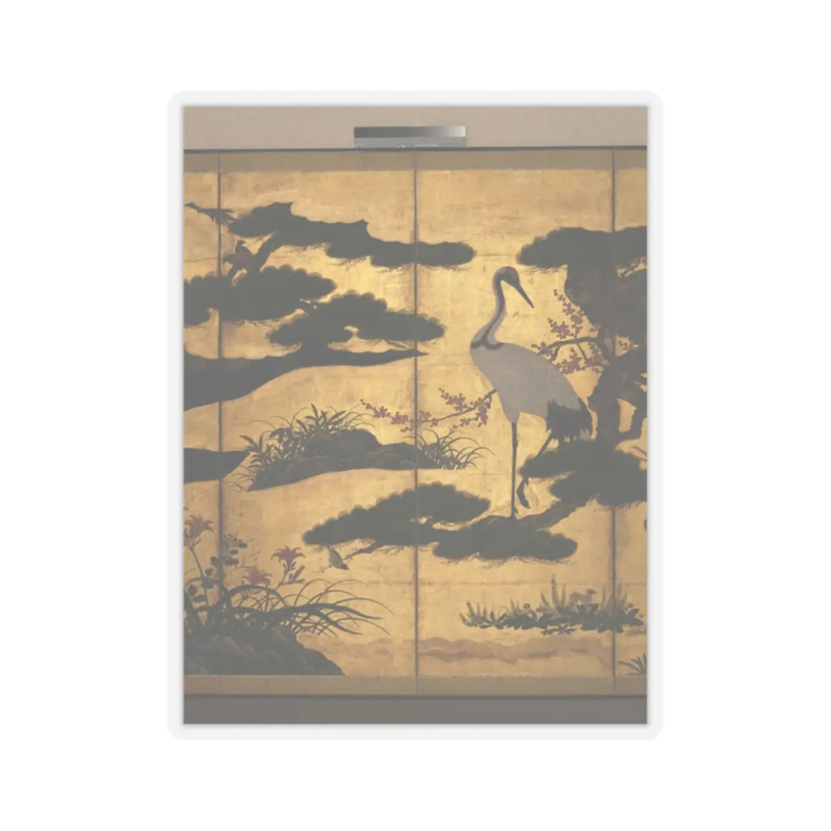 unknown - Birds and Flowers of the Four Seasons - late 16th century v4 - STICKER Vinyl Kiss-Cut Decal