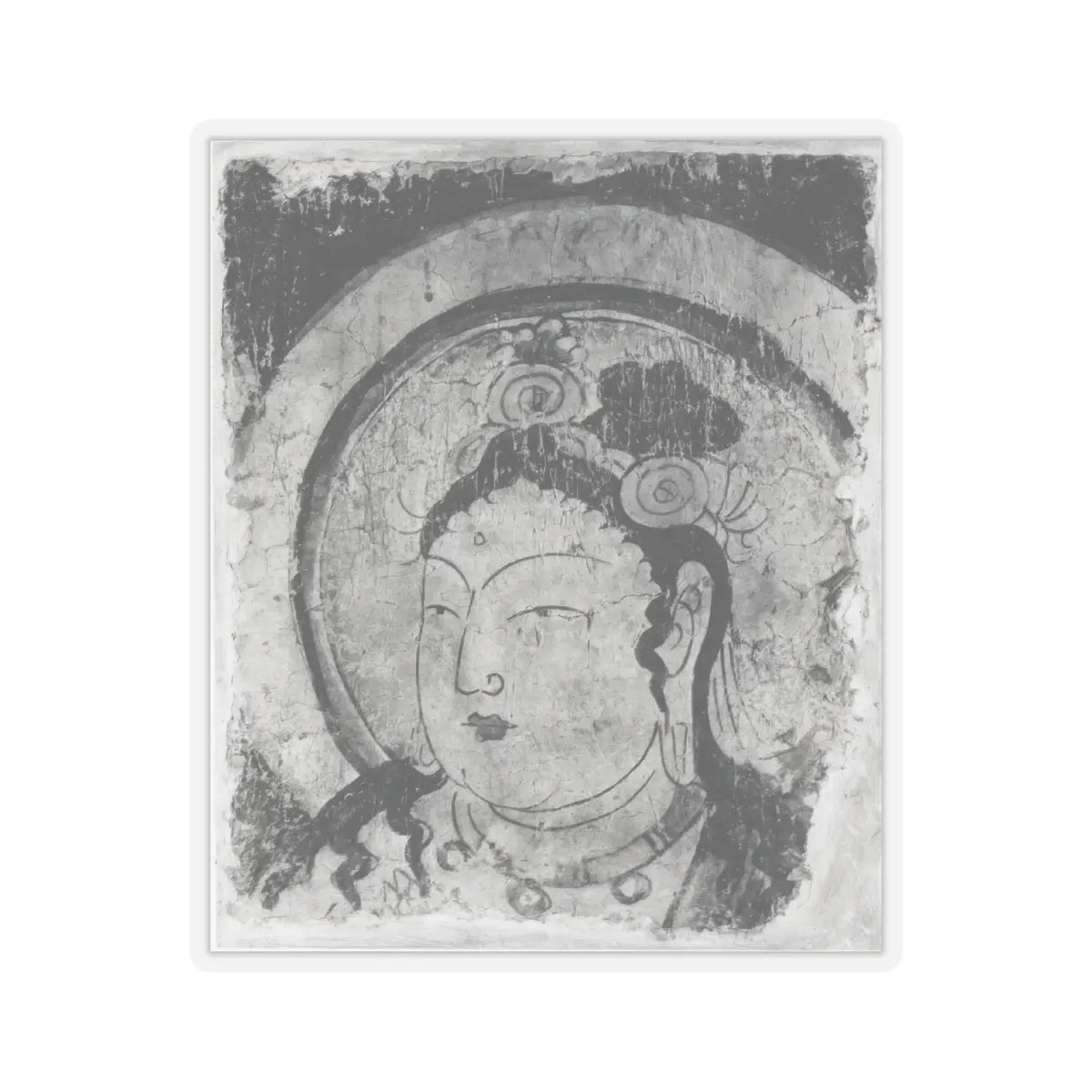 unknown - Bodhisattva - 9th–10th century - STICKER Vinyl Kiss-Cut Decal