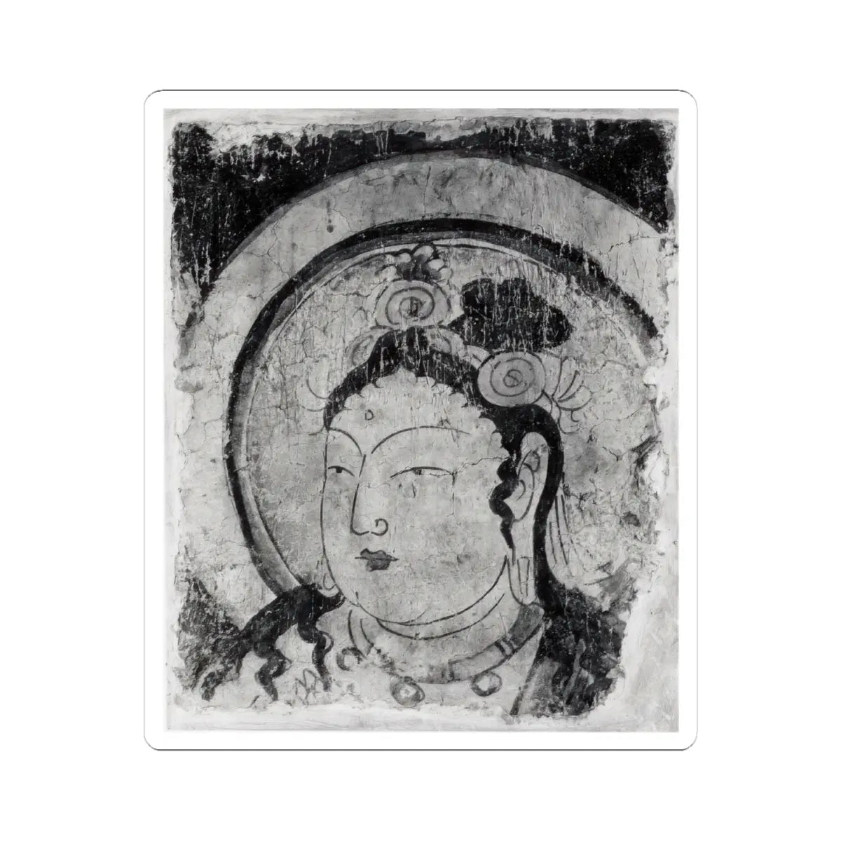 unknown - Bodhisattva - 9th–10th century - STICKER Vinyl Kiss-Cut Decal