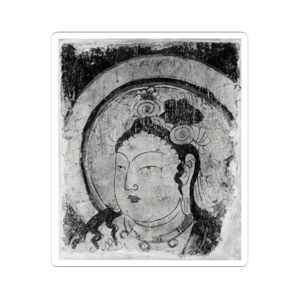 unknown - Bodhisattva - 9th–10th century - STICKER Vinyl Kiss-Cut Decal