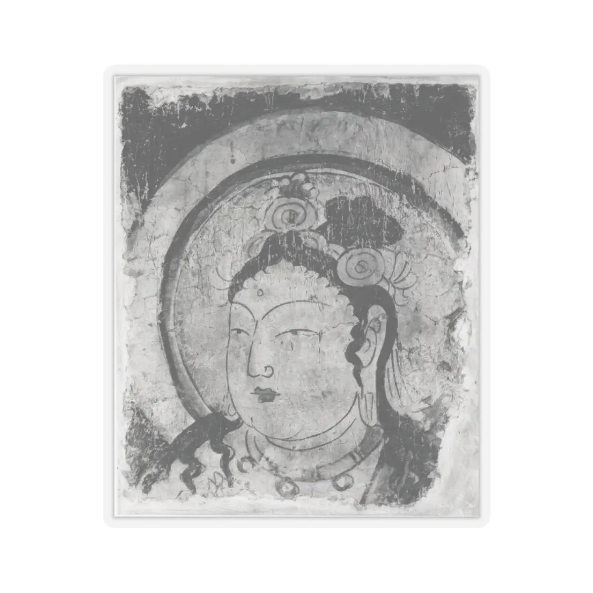 unknown - Bodhisattva - 9th–10th century - STICKER Vinyl Kiss-Cut Decal