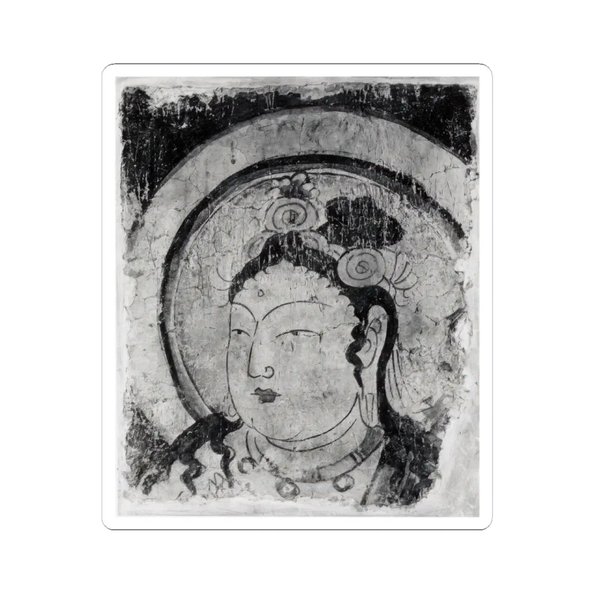unknown - Bodhisattva - 9th–10th century - STICKER Vinyl Kiss-Cut Decal