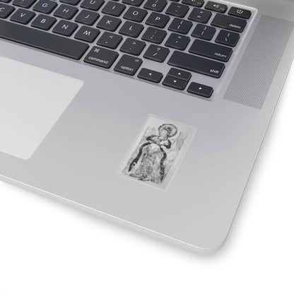 unknown - Bodhisattva in Adoration - 8th century - STICKER Vinyl Kiss-Cut Decal
