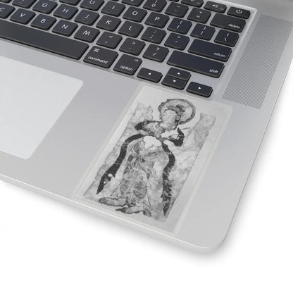 unknown - Bodhisattva in Adoration - 8th century - STICKER Vinyl Kiss-Cut Decal