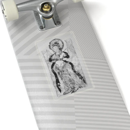 unknown - Bodhisattva in Adoration - 8th century - STICKER Vinyl Kiss-Cut Decal