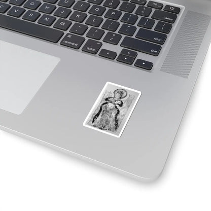 unknown - Bodhisattva in Adoration - 8th century - STICKER Vinyl Kiss-Cut Decal