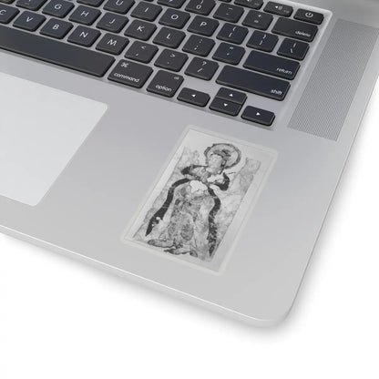 unknown - Bodhisattva in Adoration - 8th century - STICKER Vinyl Kiss-Cut Decal