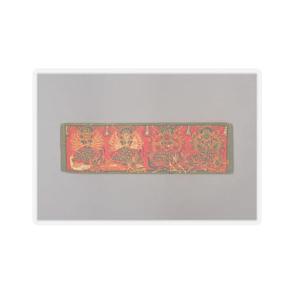 unknown - Book Cover with Four Durgas - 18th century v1 - STICKER Vinyl Kiss-Cut Decal