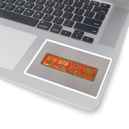 unknown - Book Cover with Four Durgas - 18th century v1 - STICKER Vinyl Kiss-Cut Decal