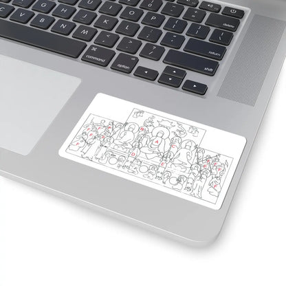 unknown - Buddha of Medicine Bhaishajyaguru (Yaoshi fo) - ca. 1319 v2 - STICKER Vinyl Kiss-Cut Decal
