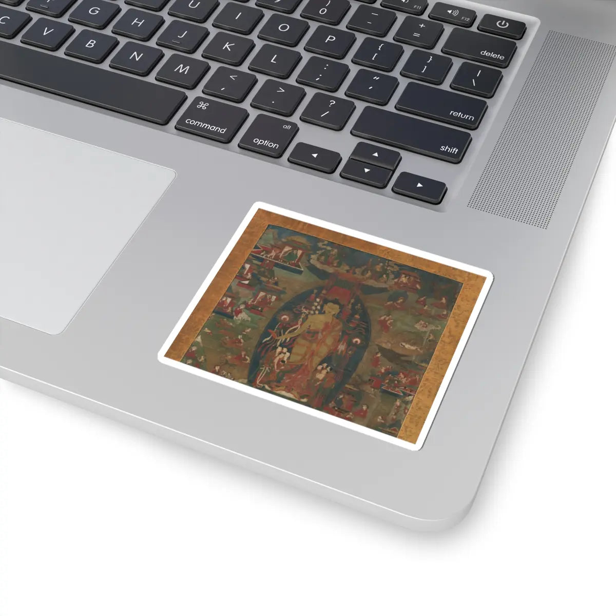 unknown - Buddha Shakyamuni and Scenes of His Previous Lives (Jataka Tales) - 1573–1619 v2 - STICKER Vinyl Kiss-Cut Decal