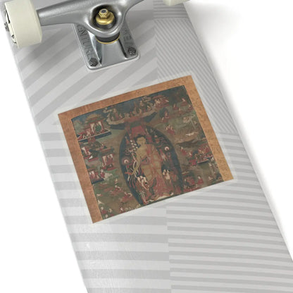 unknown - Buddha Shakyamuni and Scenes of His Previous Lives (Jataka Tales) - 1573–1619 v2 - STICKER Vinyl Kiss-Cut Decal