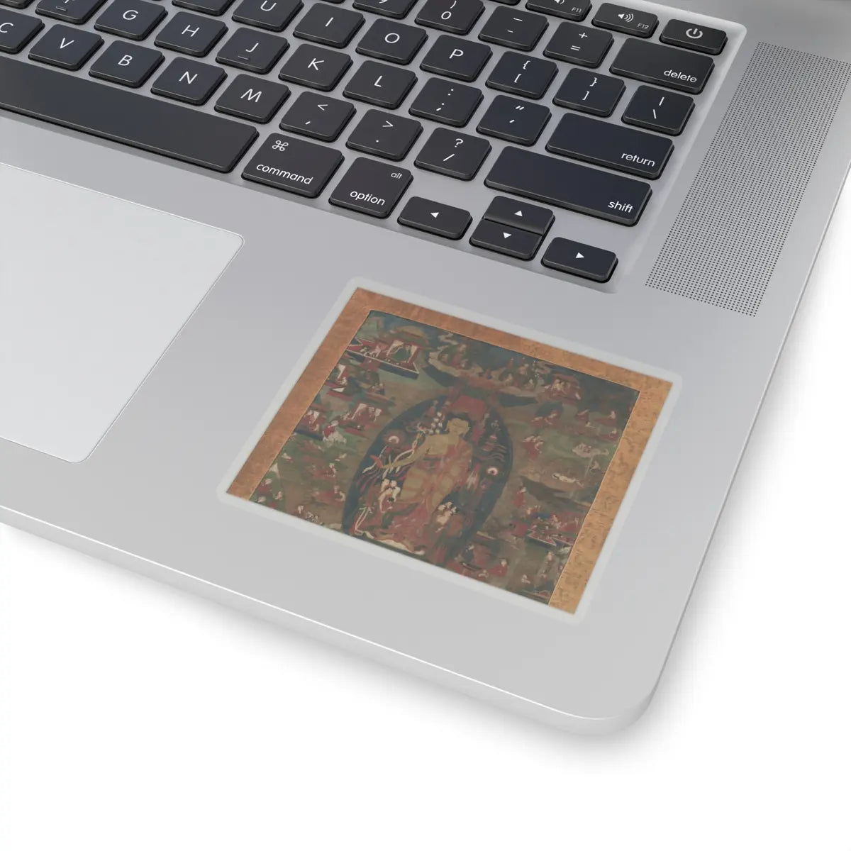 unknown - Buddha Shakyamuni and Scenes of His Previous Lives (Jataka Tales) - 1573–1619 v2 - STICKER Vinyl Kiss-Cut Decal
