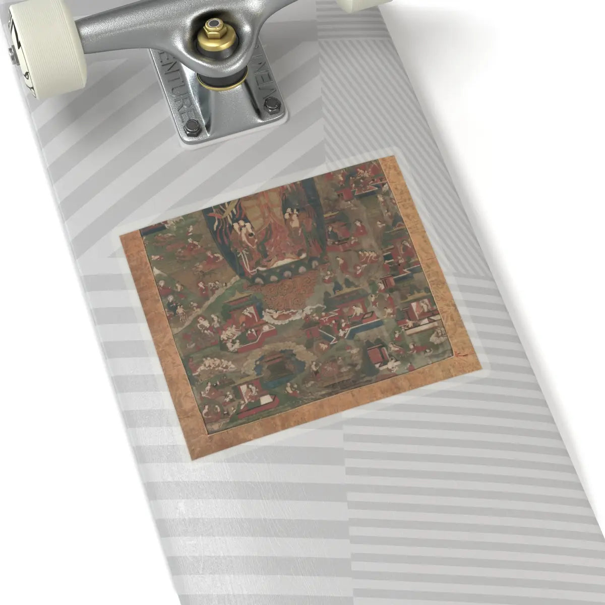 unknown - Buddha Shakyamuni and Scenes of His Previous Lives (Jataka Tales) - 1573–1619 v3 - STICKER Vinyl Kiss-Cut Decal