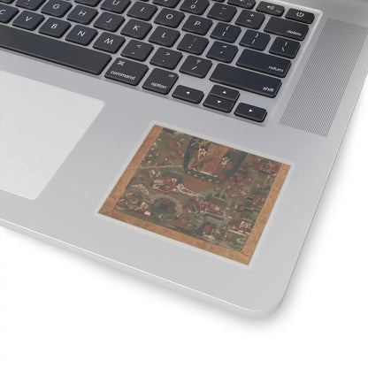 unknown - Buddha Shakyamuni and Scenes of His Previous Lives (Jataka Tales) - 1573–1619 v3 - STICKER Vinyl Kiss-Cut Decal