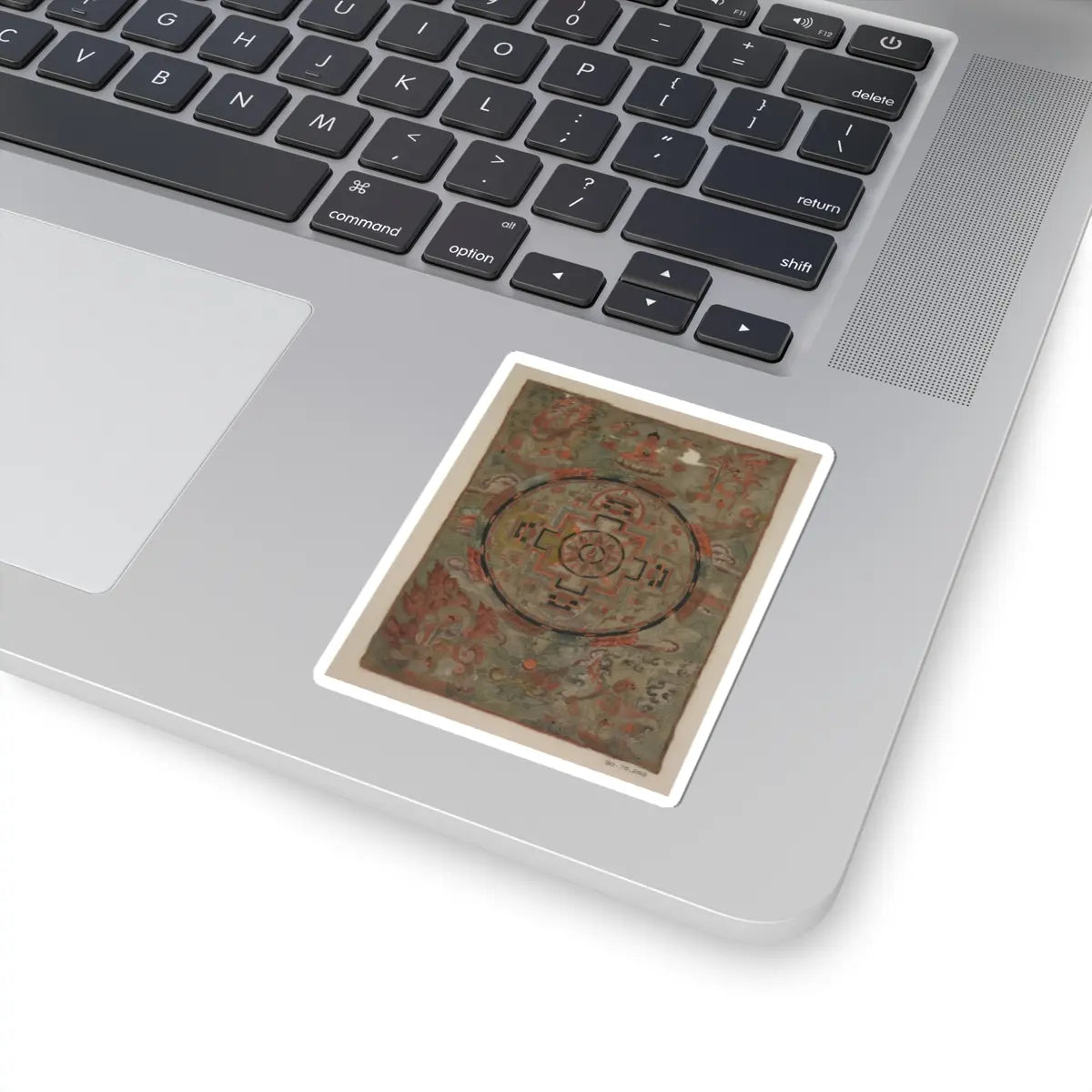 unknown - Buddha Surrounded By Bodhisattvas - 19th century - STICKER Vinyl Kiss-Cut Decal