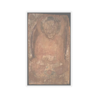 unknown - Buddha with a Halo and Flaming Body Mandorla - 6th–7th century v1 - STICKER Vinyl Kiss-Cut Decal