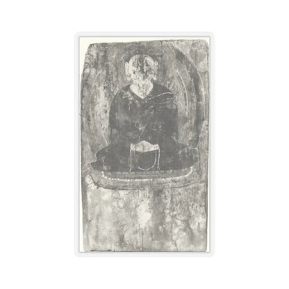 unknown - Buddha with a Halo and Flaming Body Mandorla - 6th–7th century v2 - STICKER Vinyl Kiss-Cut Decal