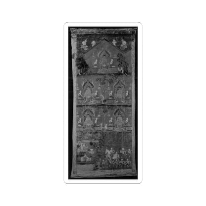 unknown - Buddhist Temple Painting - 18th century - STICKER Vinyl Kiss-Cut Decal