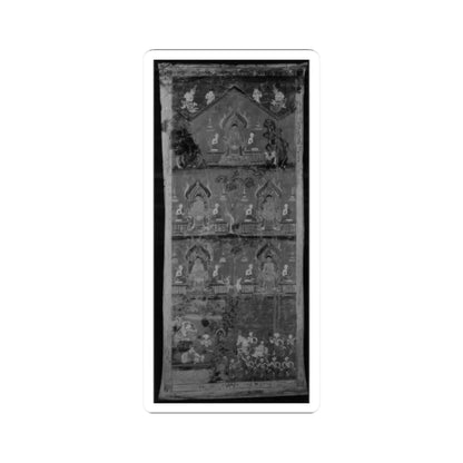 unknown - Buddhist Temple Painting - 18th century - STICKER Vinyl Kiss-Cut Decal