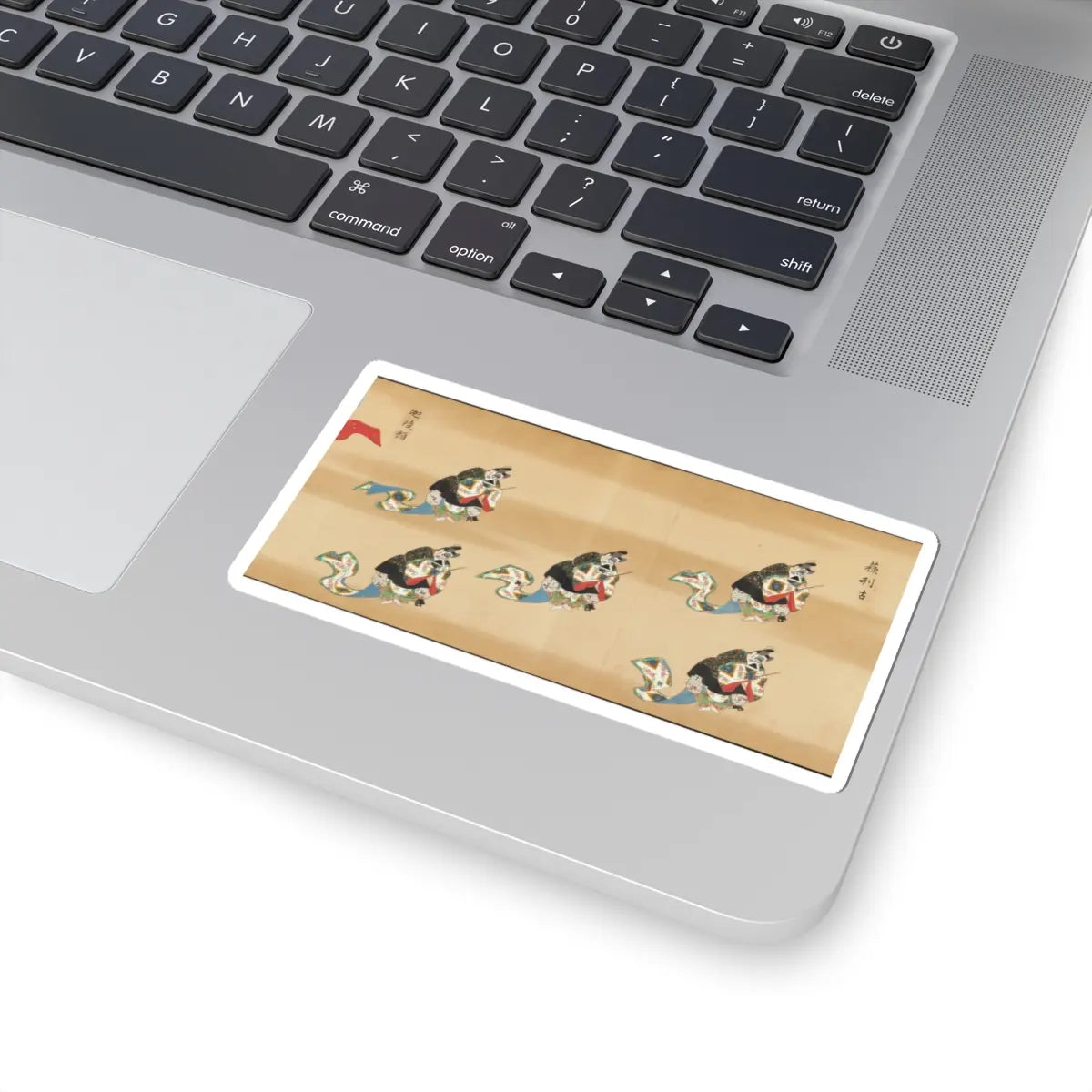unknown - Bugaku Imperial Court Dance - 17th century v1 - STICKER Vinyl Kiss-Cut Decal