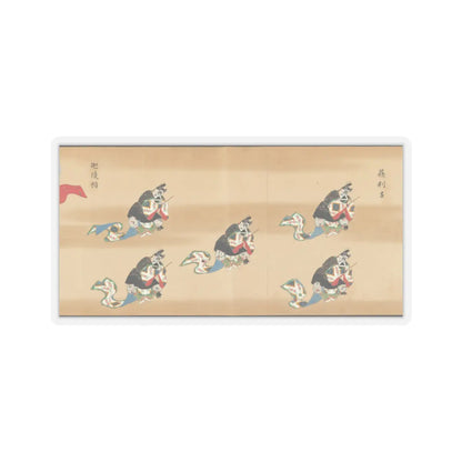 unknown - Bugaku Imperial Court Dance - 17th century v1 - STICKER Vinyl Kiss-Cut Decal