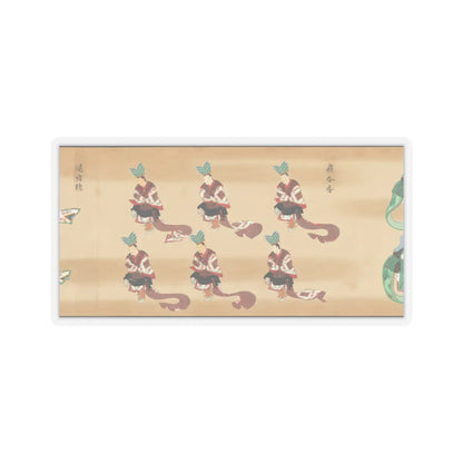 unknown - Bugaku Imperial Court Dance - 17th century v13 - STICKER Vinyl Kiss-Cut Decal