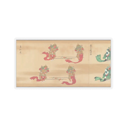 unknown - Bugaku Imperial Court Dance - 17th century v17 - STICKER Vinyl Kiss-Cut Decal