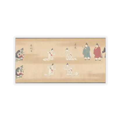 unknown - Bugaku Imperial Court Dance - 17th century v19 - STICKER Vinyl Kiss-Cut Decal