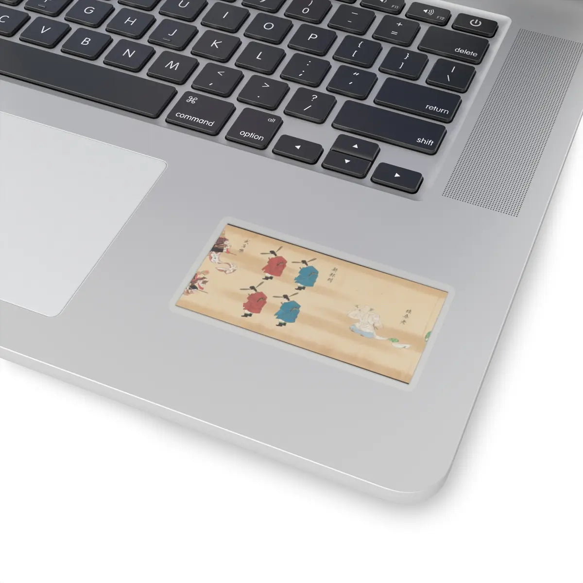 unknown - Bugaku Imperial Court Dance - 17th century v25 - STICKER Vinyl Kiss-Cut Decal