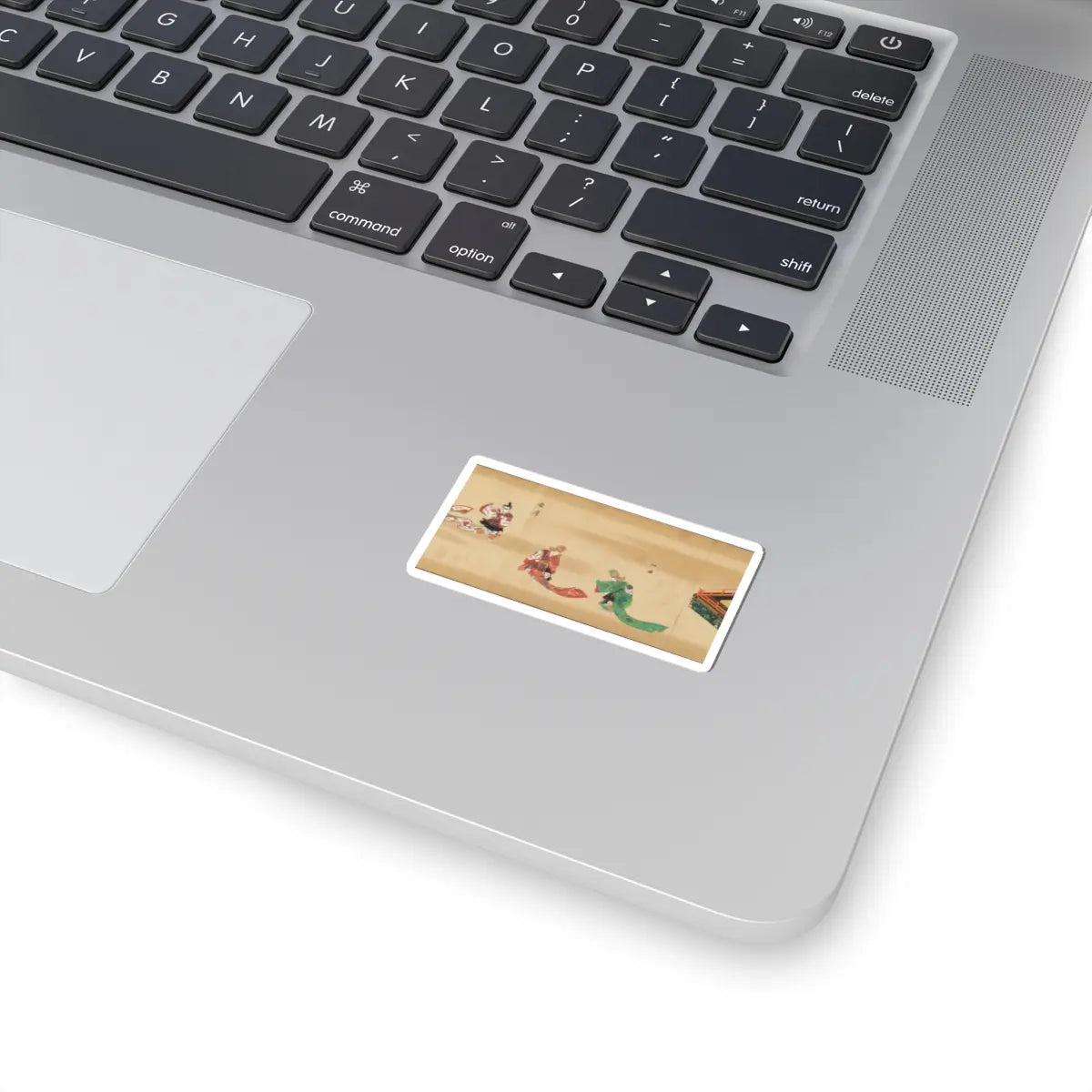 unknown - Bugaku Imperial Court Dance - 17th century v4 - STICKER Vinyl Kiss-Cut Decal