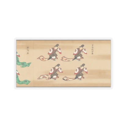 unknown - Bugaku Imperial Court Dance - 17th century v8 - STICKER Vinyl Kiss-Cut Decal