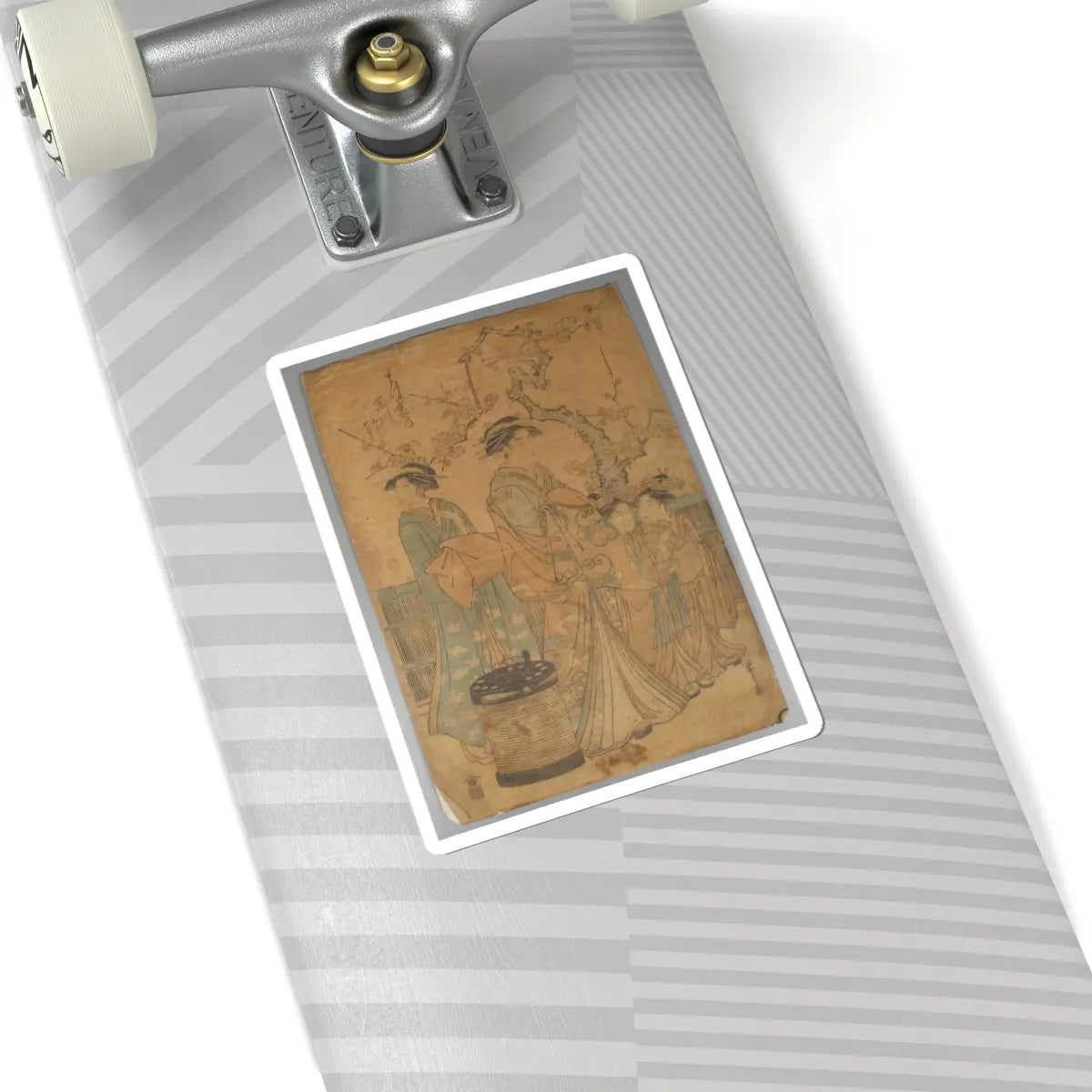 SKU:TSS-STICK-NKNBND-6X6-55 Sizes:6" × 6" Types:White