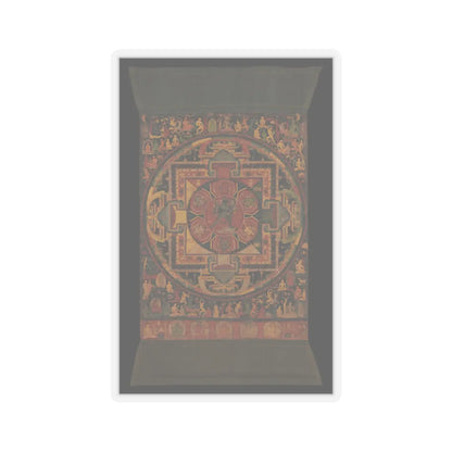 unknown - Chakrasamvara Mandala - ca. 1100 v3 - STICKER Vinyl Kiss-Cut Decal