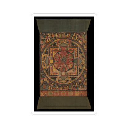 unknown - Chakrasamvara Mandala - ca. 1100 v3 - STICKER Vinyl Kiss-Cut Decal