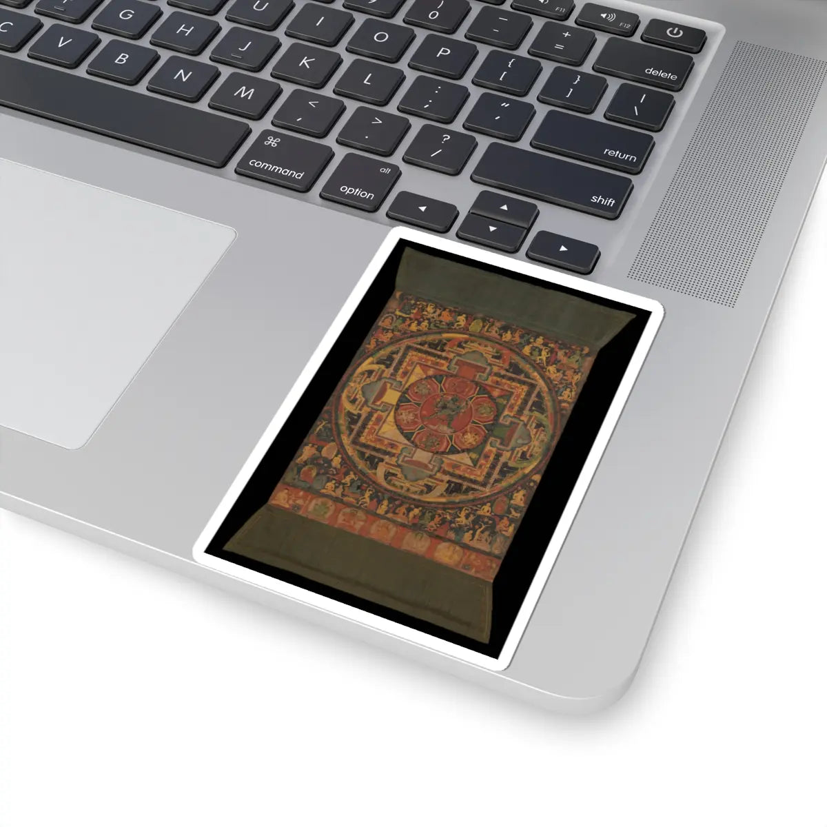 unknown - Chakrasamvara Mandala - ca. 1100 v3 - STICKER Vinyl Kiss-Cut Decal