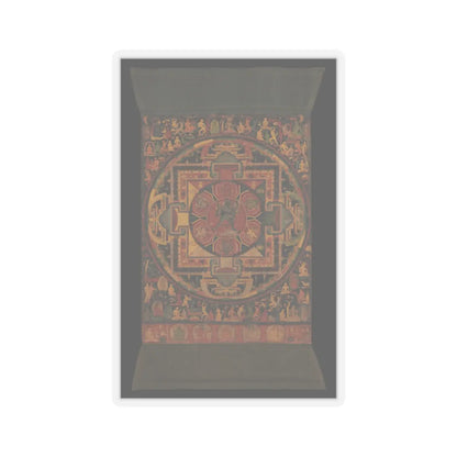unknown - Chakrasamvara Mandala - ca. 1100 v3 - STICKER Vinyl Kiss-Cut Decal