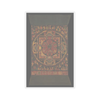 unknown - Chakrasamvara Mandala - ca. 1100 v3 - STICKER Vinyl Kiss-Cut Decal