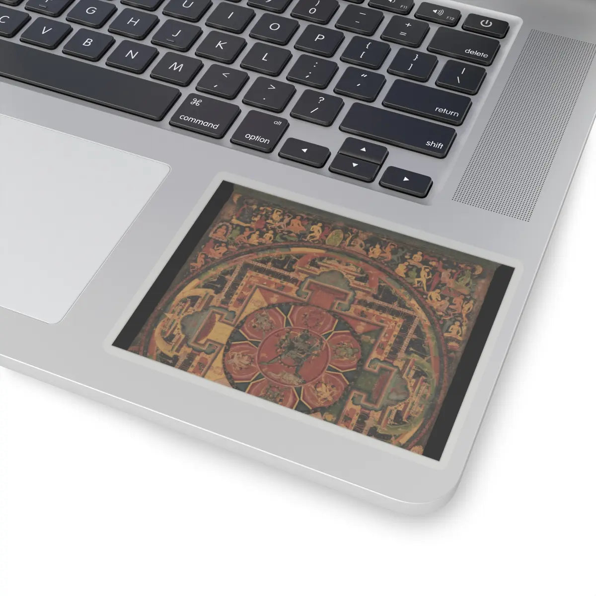 unknown - Chakrasamvara Mandala - ca. 1100 v5 - STICKER Vinyl Kiss-Cut Decal
