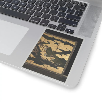unknown - Cherry Blossom Viewing at Itsukushima and Yoshino - first half 17th century v6 - STICKER Vinyl Kiss-Cut Decal